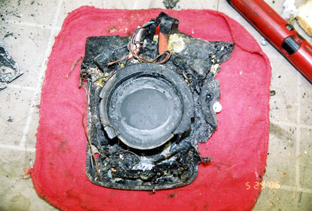 Photo: Burnt Coffee Maker