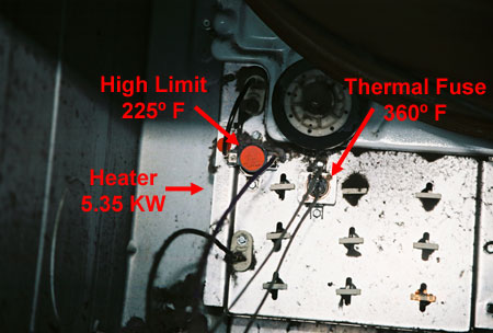 Amana Dryer Heater Box