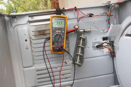 Heater Coil Resistance Measurements