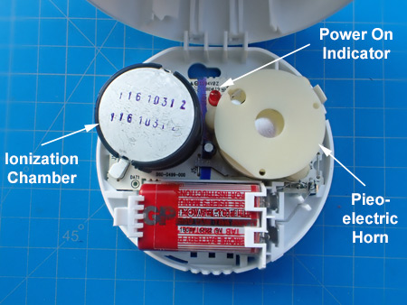  Inside the BRK Model FG250B Smoke Alarm