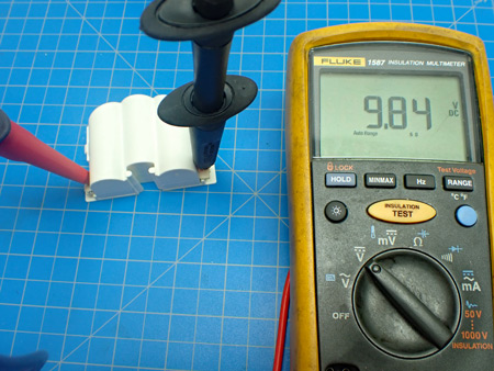 BRK SA340 Lithium Battery Voltage