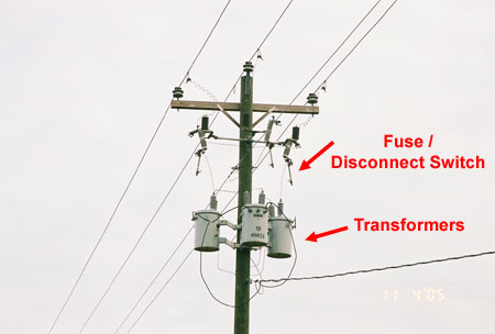 Three Single Phase Transformers Arranged in a Delta