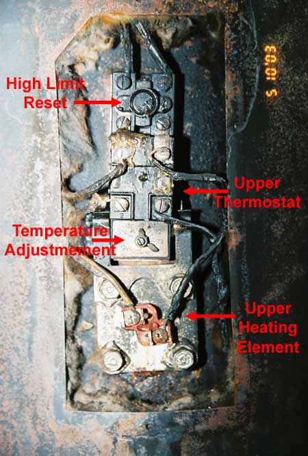 Hot Water Tank Upper Controls